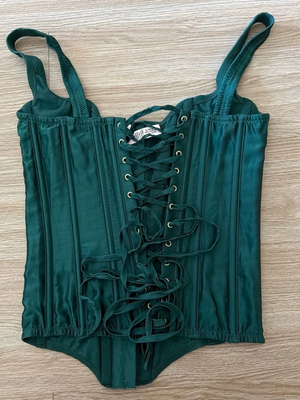 Victoria’s Secret Emerald Green Women's Bustier Top Sz X-Small